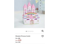 asda fairy castle